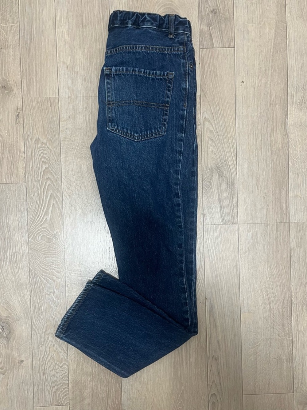 Place Navy Straight-Leg Kids Jeans size 16